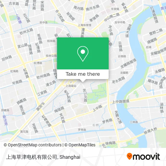 上海草津电机有限公司 map