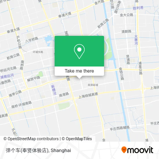 弹个车(奉贤体验店) map