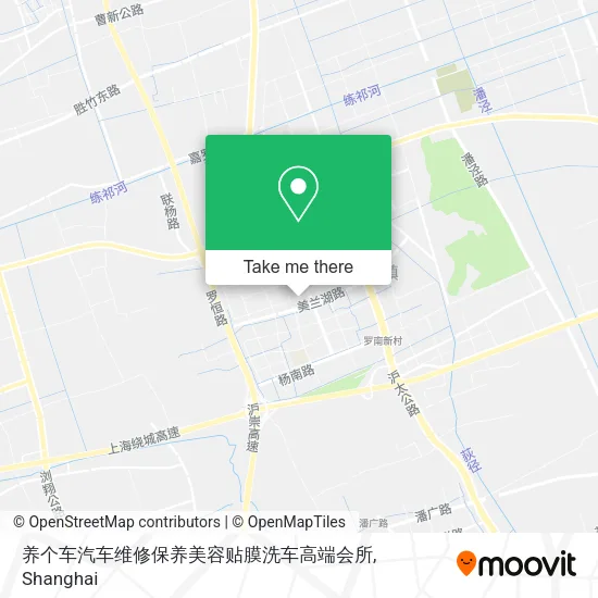 养个车汽车维修保养美容贴膜洗车高端会所 map