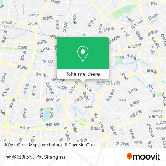 晋乡虽九死美食 map