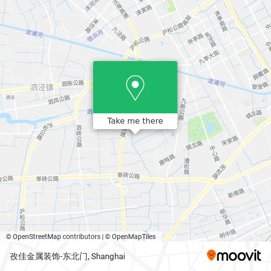 孜佳金属装饰-东北门 map