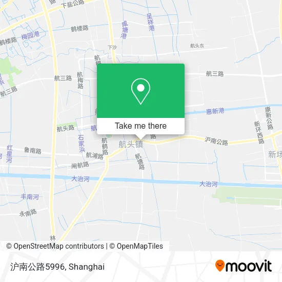 沪南公路5996 map