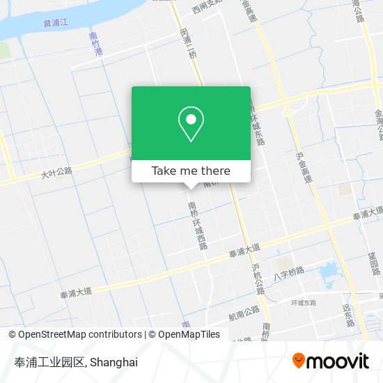奉浦工业园区 map