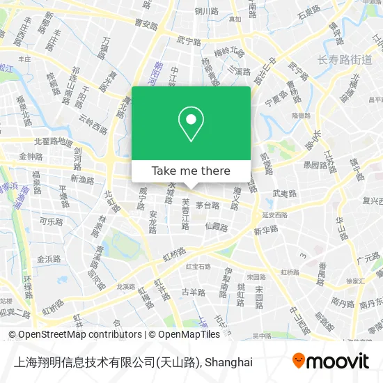 上海翔明信息技术有限公司(天山路) map