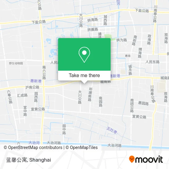 蓝馨公寓 map