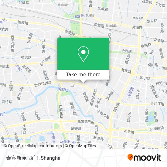 泰宸新苑-西门 map