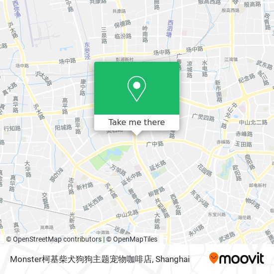 Monster柯基柴犬狗狗主题宠物咖啡店 map