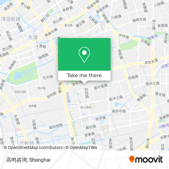 高鸣咨询 map