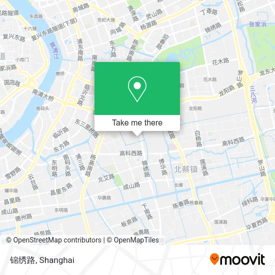 锦绣路 map