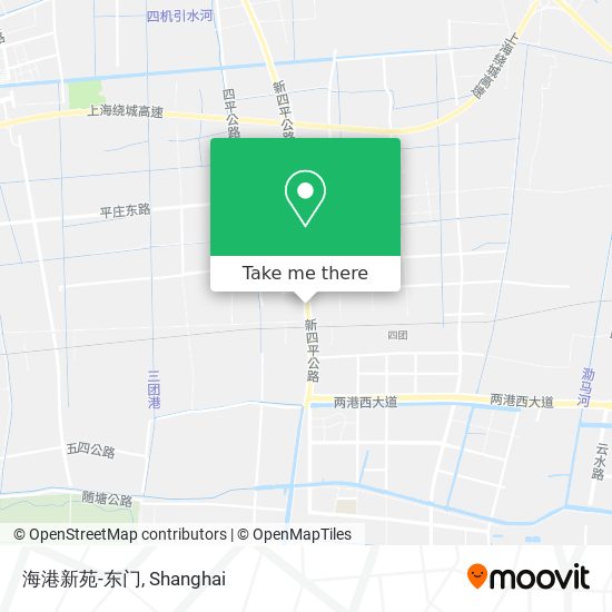 海港新苑-东门 map