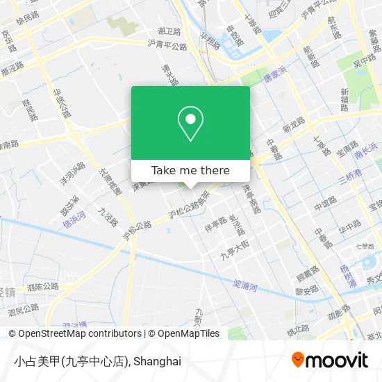 小占美甲(九亭中心店) map