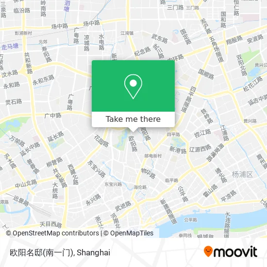 欧阳名邸(南一门) map