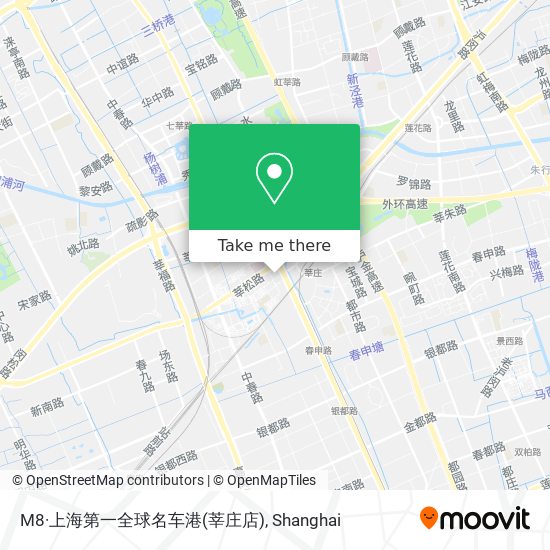 M8·上海第一全球名车港(莘庄店) map