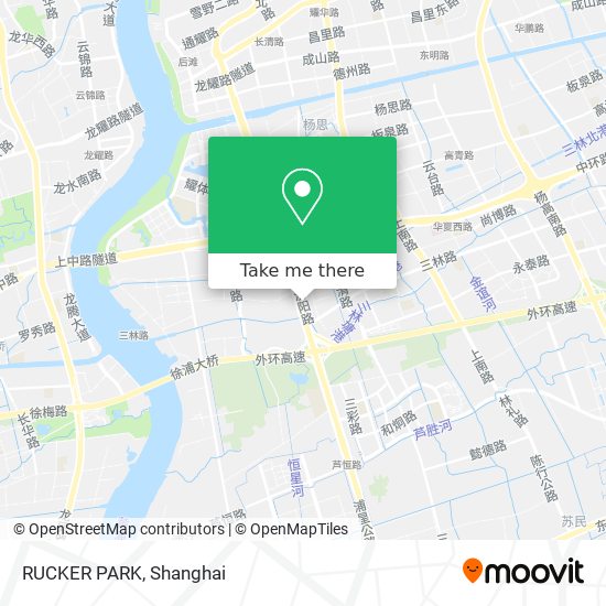RUCKER PARK map