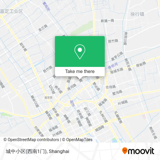 城中小区(西南1门) map
