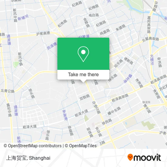 上海贸宝 map