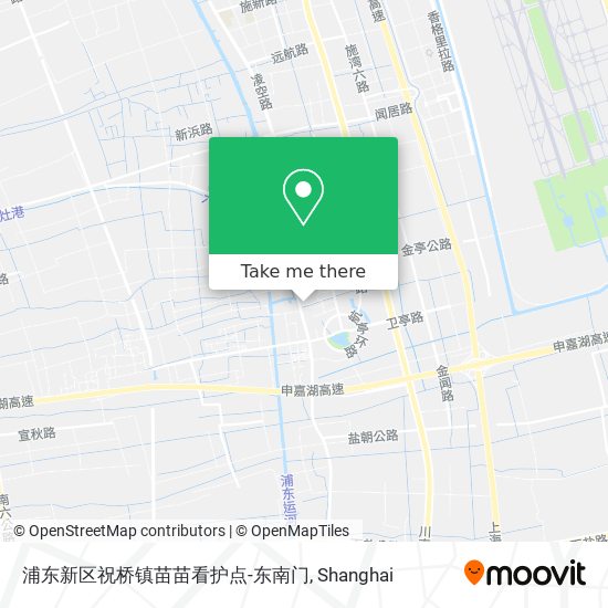 浦东新区祝桥镇苗苗看护点-东南门 map