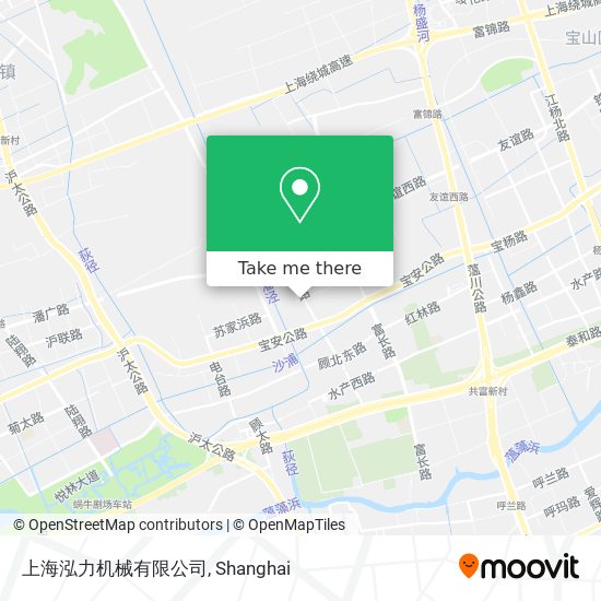 上海泓力机械有限公司 map