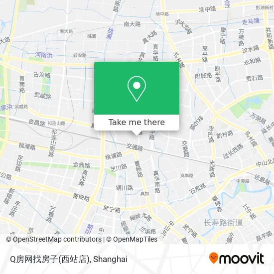 Q房网找房子(西站店) map