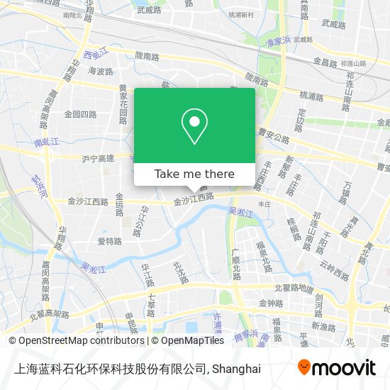 上海蓝科石化环保科技股份有限公司 map