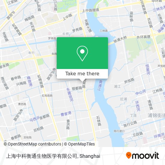 上海中科衡通生物医学有限公司 map