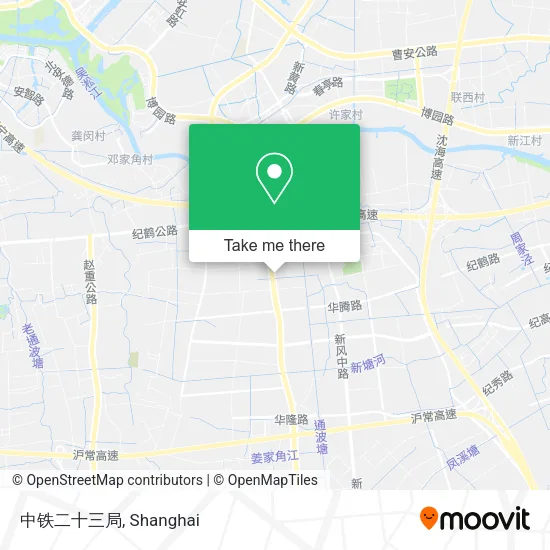 中铁二十三局 map