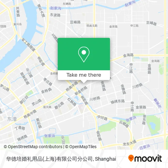 华德培婚礼用品(上海)有限公司分公司 map