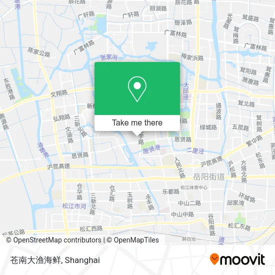苍南大渔海鲜 map