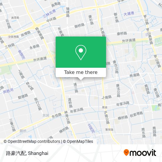 路豪汽配 map