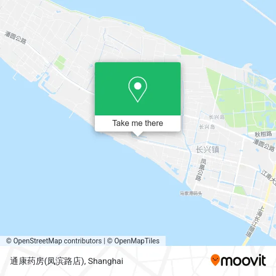 通康药房(凤滨路店) map