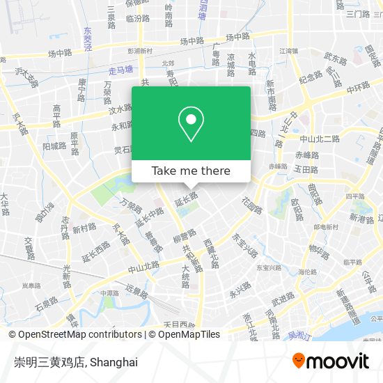 崇明三黄鸡店 map