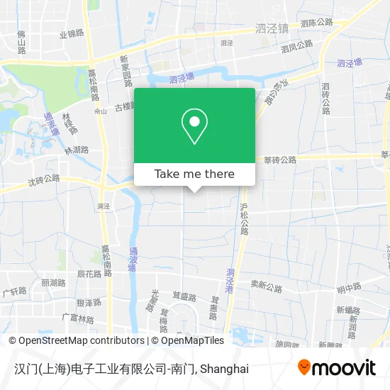 汉门(上海)电子工业有限公司-南门 map