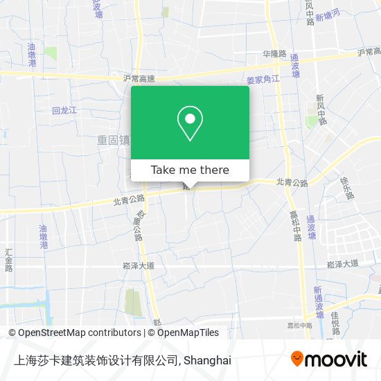 上海莎卡建筑装饰设计有限公司 map