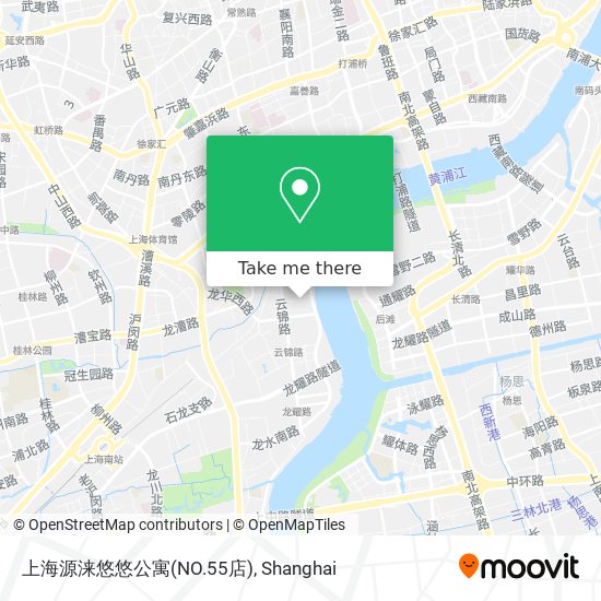 上海源涞悠悠公寓(NO.55店) map