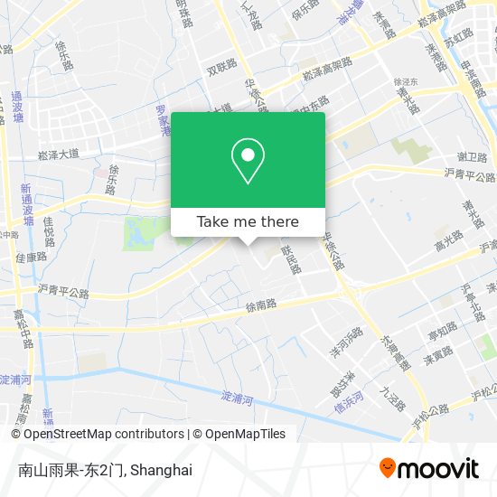 南山雨果-东2门 map