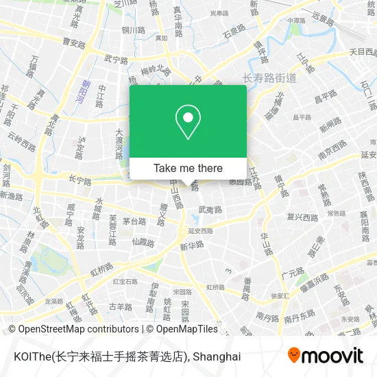 KOIThe(长宁来福士手摇茶菁选店) map