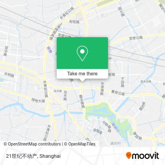 21世纪不动产 map