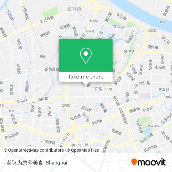 老陕为患兮美食 map