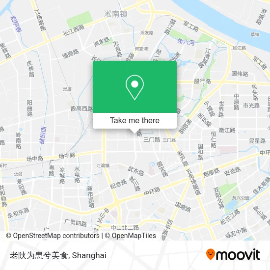 老陕为患兮美食 map