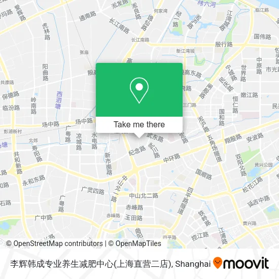 李辉韩成专业养生减肥中心(上海直营二店) map