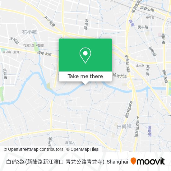 白鹤3路(新陆路新江渡口-青龙公路青龙寺) map