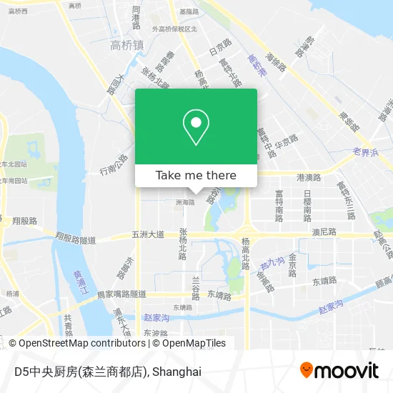 D5中央厨房(森兰商都店) map