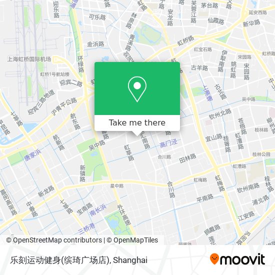 乐刻运动健身(缤琦广场店) map