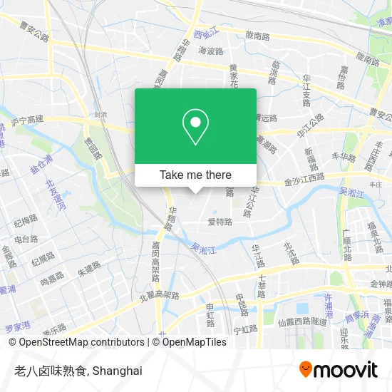 老八卤味熟食 map