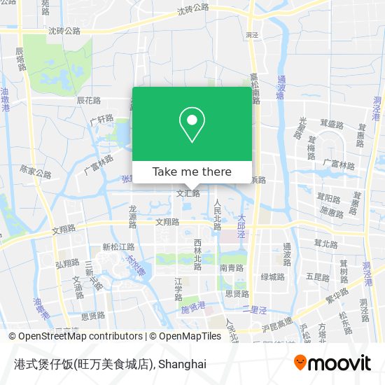 港式煲仔饭(旺万美食城店) map