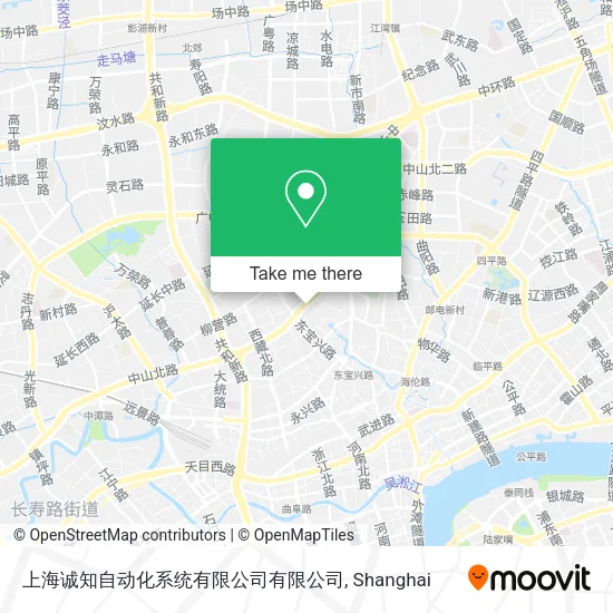 上海诚知自动化系统有限公司有限公司 map