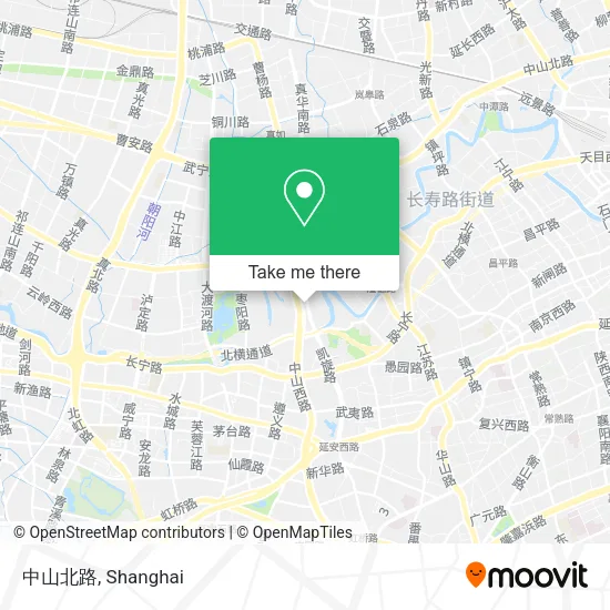 中山北路 map