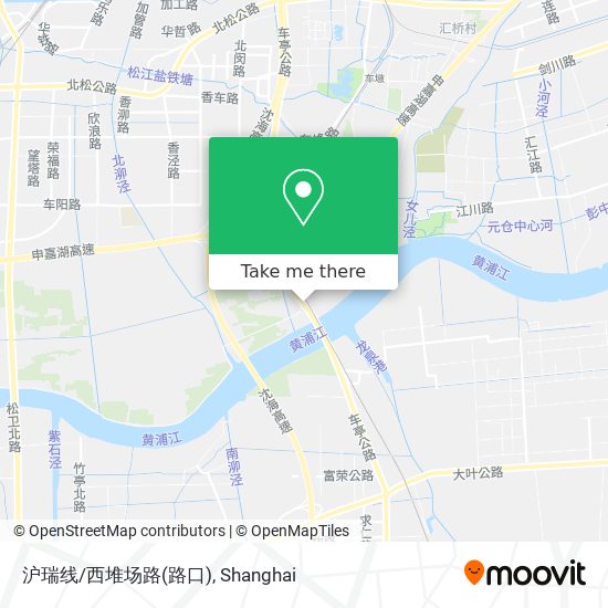 沪瑞线/西堆场路(路口) map