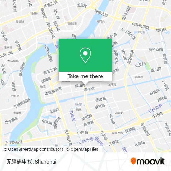 无障碍电梯 map