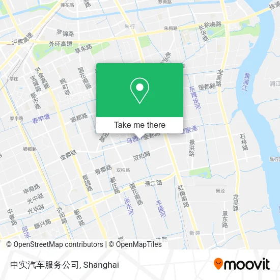 申实汽车服务公司 map